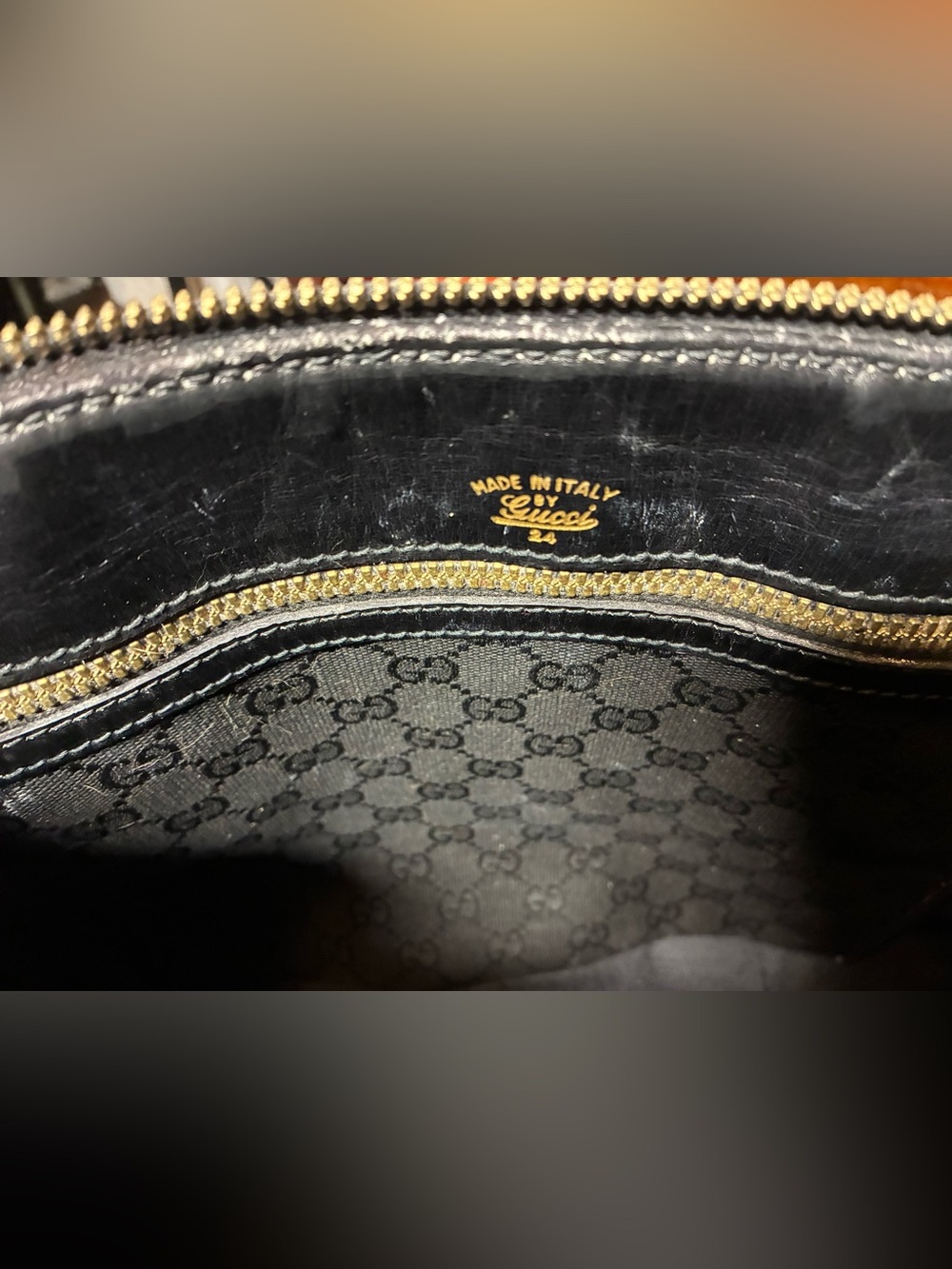 Gucci Vintage Sherry line Tote - Picture 10 of 14